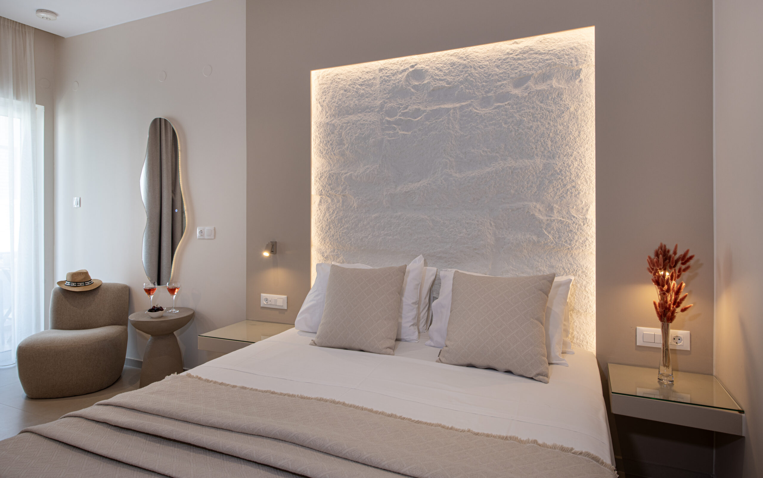 Double Room with Side Sea View